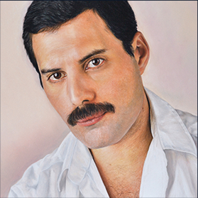 Freddie Mercury - Format 30x40cm